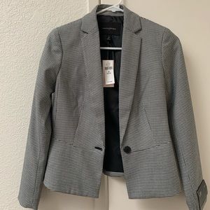 NWT Banana Republic houndstooth check blazer